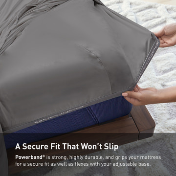 Dri-Tec Sheet Set Dark Grey - Divided King