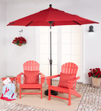 Sunset II Adirondack Chair - Red thumbnail 3