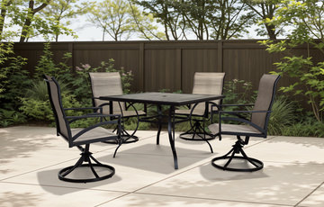 Miles 5 Piece Patio Dining Group