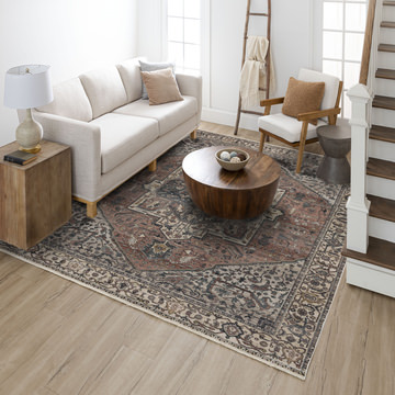 Echo Angelino Purda Area Rug - 9′0″ X 12′2″