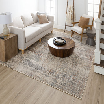 Echo Belezza Cream Area Rug - 7′10″ X 10′3″