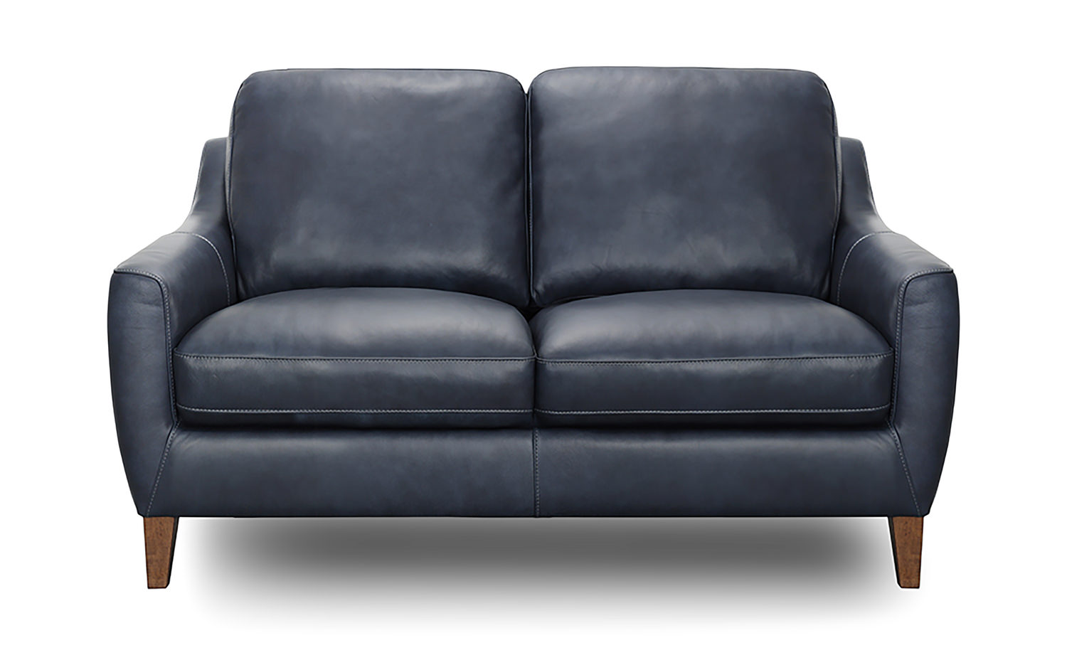 Purdy Leather Loveseat | HOM Furniture