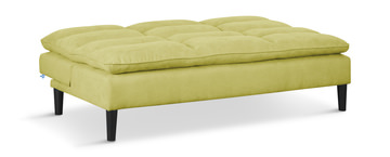 Pascal Convertible Sleeper Sofa - Chartreuse