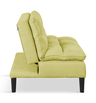 Pascal Convertible Sleeper Sofa - Chartreuse