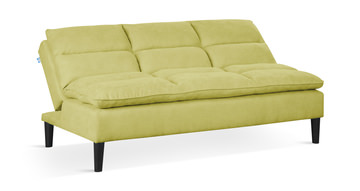 Pascal Convertible Sleeper Sofa - Chartreuse