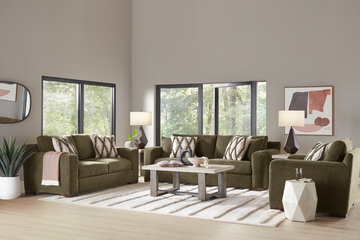 Melbourne Sofa - Olive