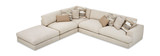 Montecito 4 Piece Sectional - River Rock Right Arm Sofa thumbnail 1