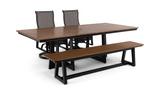 Jefferson 4 Piece Patio Dining Set thumbnail 1