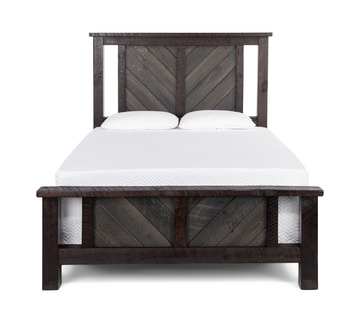 Woodshop Carriage Queen Bed