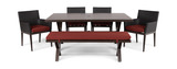 Rockport 6 Piece Patio Dining Set thumbnail 2