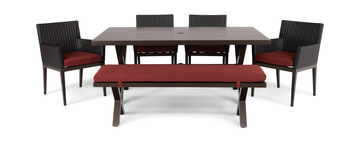Rockport II 6 Piece Patio Dining Set