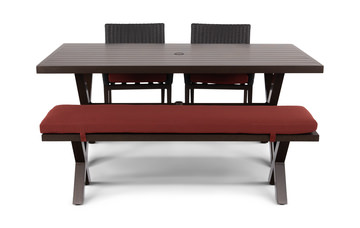 Rockport II 4 Piece Patio Dining Set