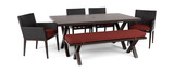 Rockport 6 Piece Patio Dining Set thumbnail 1