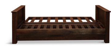 Barnwood Futon With Frame And Cover