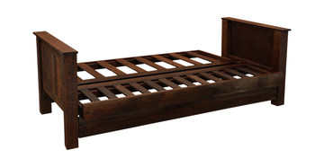 Barnwood Futon With Frame And Cover