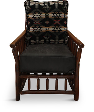 Hickory Log Lounge Chair