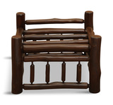 Hickory Log Ottoman thumbnail 4