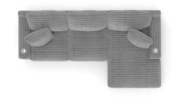 Portia Sectional Right Chaise - Moonstruck