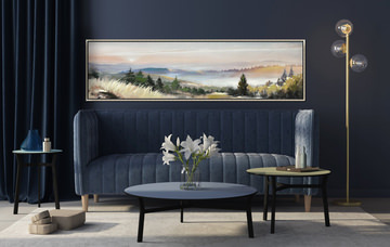 Perfect View Framed Canvas Art