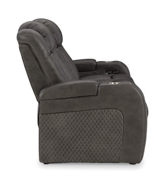 Astro Power Reclining Sofa - Shadow