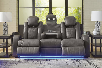 Astro Power Reclining Sofa - Shadow