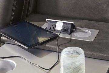 Astro Power Reclining Sofa - Shadow