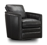Pivot Leather Swivel Chair thumbnail 1