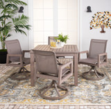 Lakeshore 5 Piece Patio Dining Set thumbnail 4
