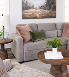 Sadie 2 Piece Pop Up Sleeper Sectional With Storage - Right Arm Chaise thumbnail 6