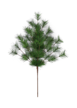 30″ Skip Tip Pine Stem - Green 