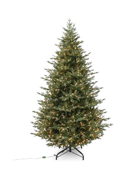 Grand Portage Fir 9′ Artificial Christmas Tree With 1000 Warm White LED Lights