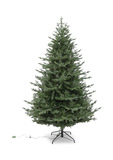 Grand Portage Fir 7.5′ Artificial Christmas Tree With 600 Warm White LED Lights thumbnail 1