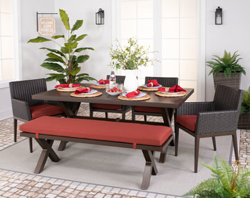 Rockport II 6 Piece Patio Dining Set