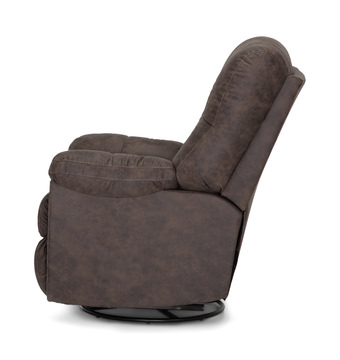Roxie Swivel Glider Recliner - Coffee