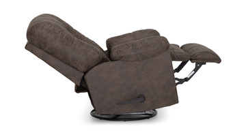 Roxie Swivel Glider Recliner - Coffee