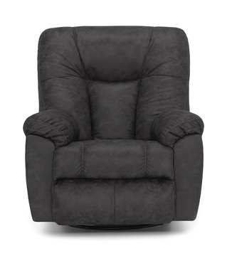 Roxie Swivel Rocker Recliner - Slate