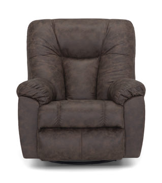 Roxie Swivel Glider Recliner - Coffee