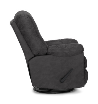 Roxie Swivel Rocker Recliner - Slate