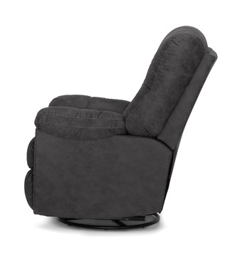 Roxie Swivel Rocker Recliner - Slate