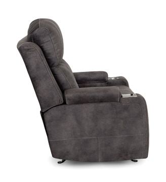 Paxton Power Rocker Recliner - Ebony