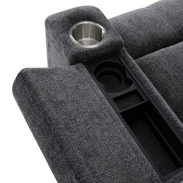 Paxton Power Rocker Recliner - Storm