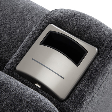 Paxton Power Rocker Recliner - Storm