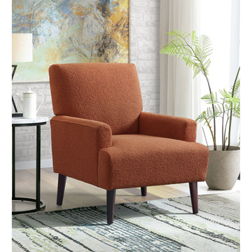 Cady Accent Chair - Orange