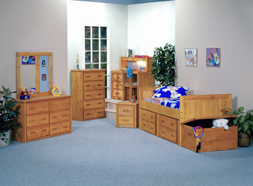 Roper Twin Captains Bed Hom Furniture
