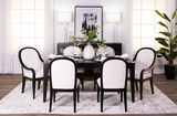 Layla Dining Table With 4 Side Chairs And 2 Arm Chairs thumbnail 3