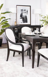 Layla Dining Table With 4 Side Chairs And 2 Arm Chairs thumbnail 4