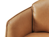 Sydney Leather Swivel Chair - Toffee thumbnail 3