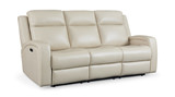 Andrew Leather Power Sofa thumbnail 2