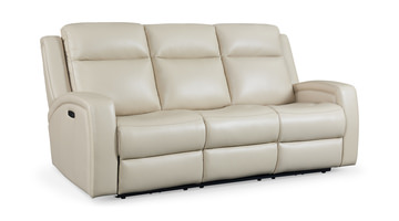 Andrew Leather Power Sofa