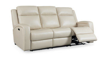 Andrew Leather Power Sofa